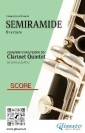 Score of "Semiramide" for Clarinet Quintet