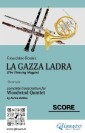 score of "La Gazza Ladra" for Woodwind Quintet