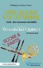 Allegro from "Eine Kleine Nachtmusik" for Woodwind Quintet (score & parts)