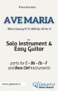 Ave Maria (Schubert) - Solo instrument & Easy Guitar