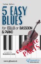 5 Easy Blues - Cello/Bassoon & Piano (complete)
