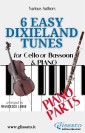 6 Easy Dixieland Tunes - Cello/Bassoon & Piano (Piano parts)