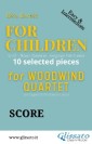 Score "For Children" by Bartók - Woodwind Quartet