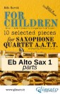 Alto Sax 1 part of "For Children" by Bartók - Sax 4et AATT