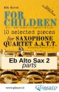 Alto Sax 2 part of "For Children" by Bartók - Sax 4et AATT