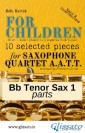 Tenor Sax 1 part of "For Children" by Bartók - Sax 4et AATT