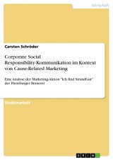 Corporate Social Responsibility-Kommunikation im Kontext von Cause-Related Marketing