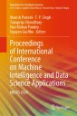 Proceedings of International Conference on Machine Intelligence and Data Science Applications