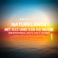 Beruhigende Naturklänge mit 432 Hz und 528 Hz Musik zum Entspannen, Einschlafen und Träumen