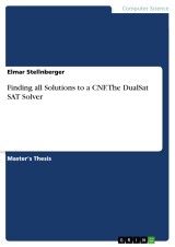 Finding all Solutions to a CNF. The DualSat SAT Solver