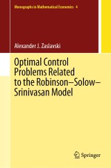 Optimal Control Problems Related to the Robinson-Solow-Srinivasan Model