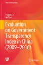 Evaluation on Government Transparency Index in China (2009-2016)