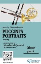 Oboe part of "Puccini's Portraits" for Woodwind Quintet