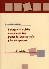 Programación matemática para la economía y la empresa