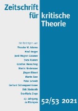 Zeitschrift für kritische Theorie / Zeitschrift für kritische Theorie, Heft 52/53