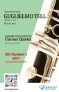 Bb Clarinet 1 part of "Guglielmo Tell" for Clarinet Quintet