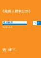 The Convention on the Rights of Persons With Disabilities (Chinese language)