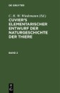 Cuvier's Elementarischer Entwurf der Naturgeschichte der Thiere. Band 2