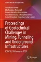 Proceedings of Geotechnical Challenges in Mining, Tunneling and Underground Infrastructures