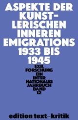 Aspekte der künstlerischen inneren Emigration 1933-1945