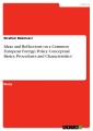 Ideas and Reflections on a Common European Foreign Policy. Conceptual Basics, Procedures and Characteristics