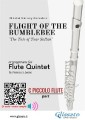 C piccolo Flute part: Flight of The Bumblebee for Flute Quintet