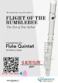 G alto Flute part: Flight of The Bumblebee for Flute Quintet