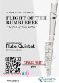 C bass Flute part: Flight of The Bumblebee for Flute Quintet