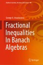 Fractional Inequalities In Banach Algebras