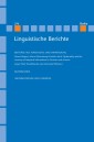 Linguistische Berichte Heft 270