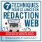 7 Techniques pour se lancer en rédaction web