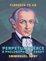 Perpetual Peace A Philosophical Essay