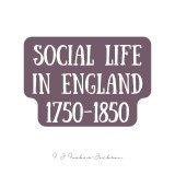 Social Life in England 1750-1850