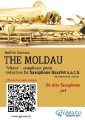 Eb Alto Sax part of "The Moldau" for Saxophone Quartet