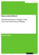 Identifying Errors in Supply Chain Processes with Process Mining