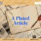 A Plated Article