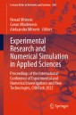 Experimental Research and Numerical Simulation in Applied Sciences