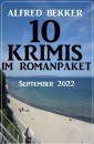 10 Krimis im Romanpaket September 2022