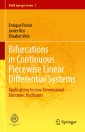 Bifurcations in Continuous Piecewise Linear Differential Systems