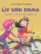 Liv und Emma machen eine Fahrradtour