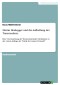 Martin Heidegger und die Aufhellung der Transzendenz