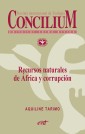 Recursos naturales de África y corrupción. Concilium 358 (2014)