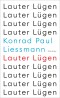 Lauter Lügen