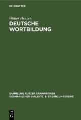 Deutsche Wortbildung