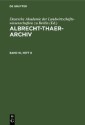 Albrecht-Thaer-Archiv. Band 10, Heft 8