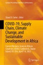 COVID-19, Supply Chain, Climate Change, and Sustainable Development in Africa