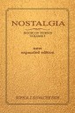Nostalgia, Book of Poems, Volume 3 New Expanded Edition