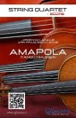 String Quartet: Amapola (score)