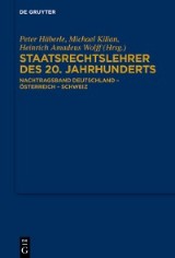 Staatsrechtslehrer des 20. Jahrhunderts