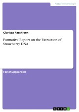 Formative Report on the Extraction of Strawberry DNA